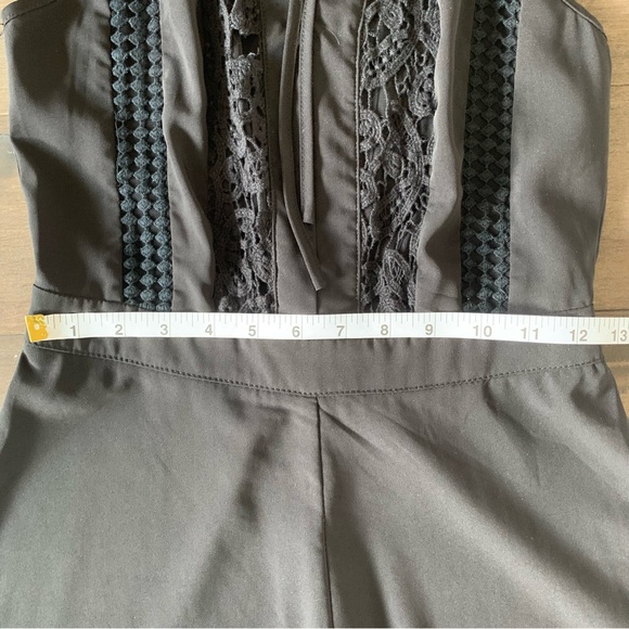 Black romper shorts - Picture 2 of 4